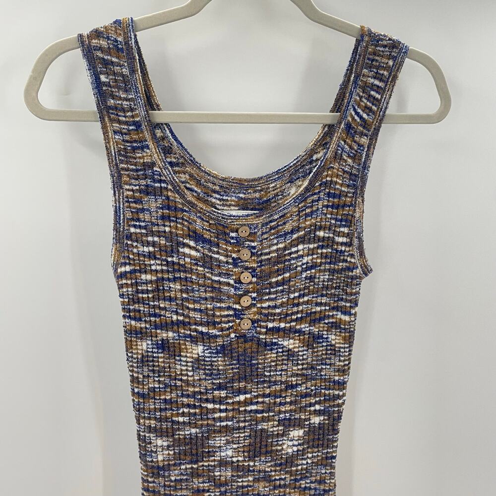 Anthropologie Daily Practice Space Dye Midi Dress XSP - Picture 6 of 9
